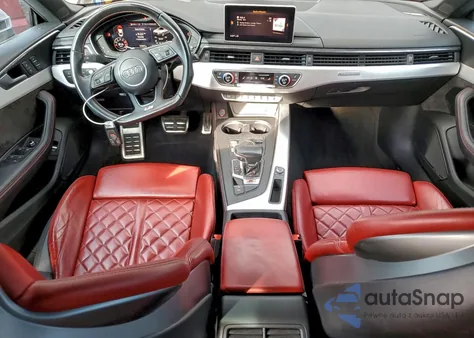 2018 Audi S5 Prestige z USA, uszkodzony, nr VIN WAUC4CF5XJA011117